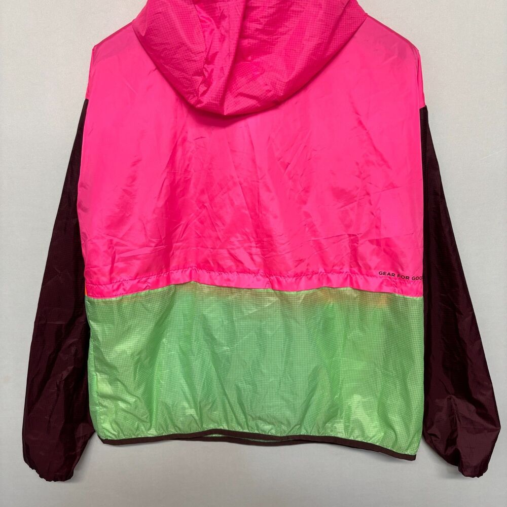 Cotopaxi Women Hooded Teca Half-Zip Windbreaker Jacket Size Large D127 -18 - Picture 12 of 13